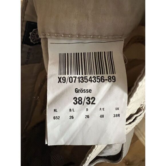 Atelier Gardeur Mens Khaki Nevio Regular Fit Jeans Pants Size 38 x 32 - Picture 3 of 3